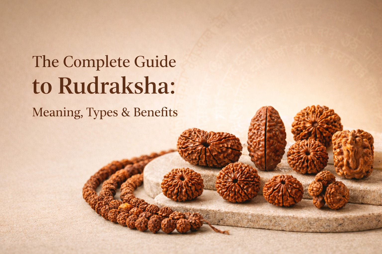The Complete Guide to Rudraksha: Meaning, Types & Benefits